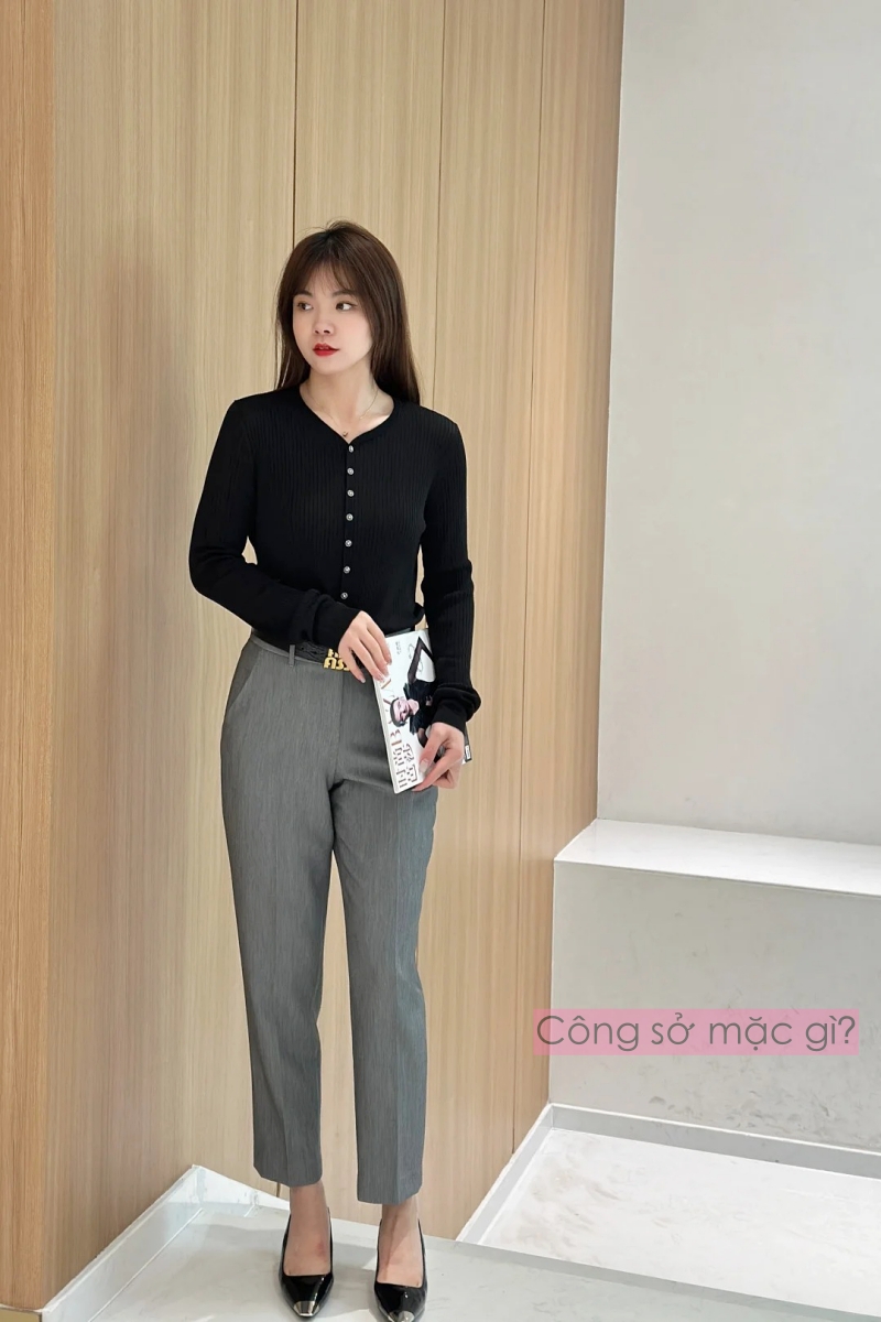 Phụ nữ trưởng thành muốn khí chất nhân đôi, nhất định phải có một chiếc quần côn- Ảnh 12. Phụ nữ trưởng thành muốn khí chất nhân đôi, nhất định phải có một chiếc quần côn- Ảnh 12.