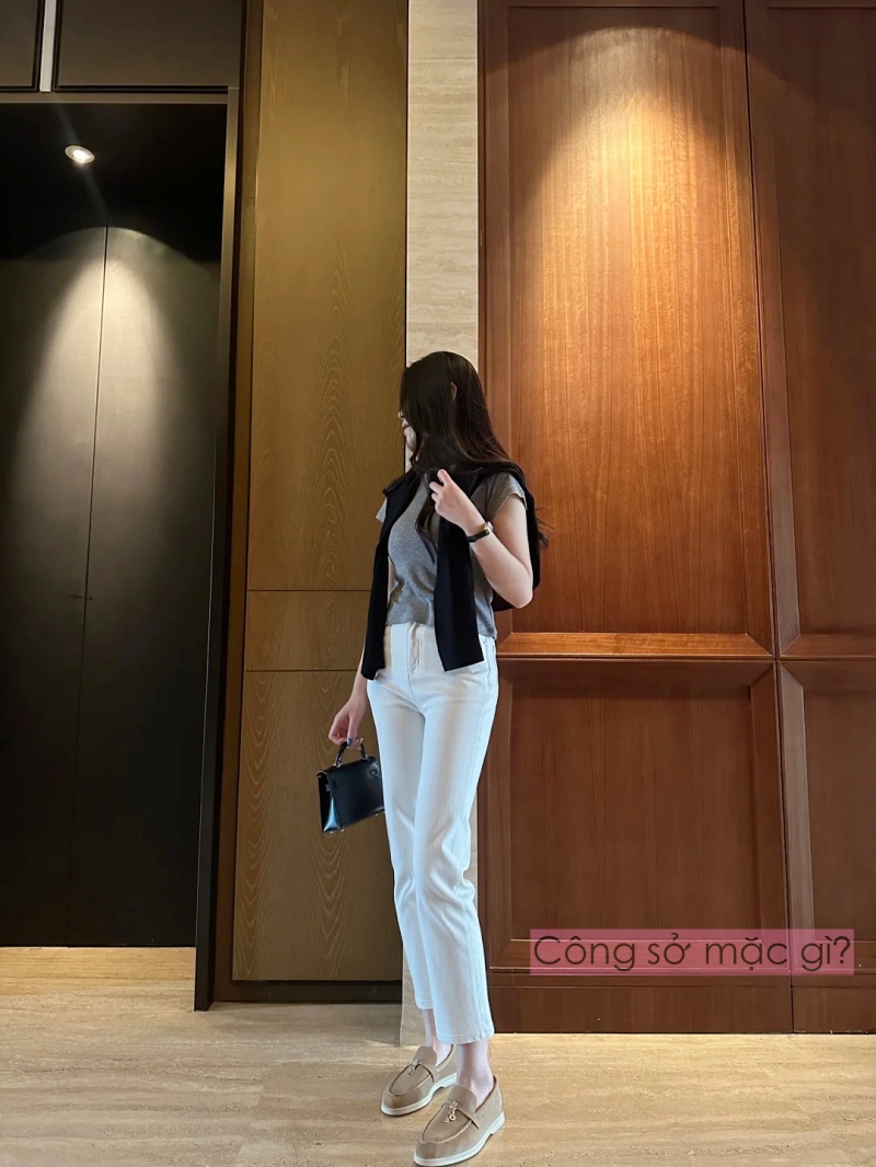 Phụ nữ trưởng thành muốn khí chất nhân đôi, nhất định phải có một chiếc quần côn- Ảnh 4. Phụ nữ trưởng thành muốn khí chất nhân đôi, nhất định phải có một chiếc quần côn- Ảnh 4.