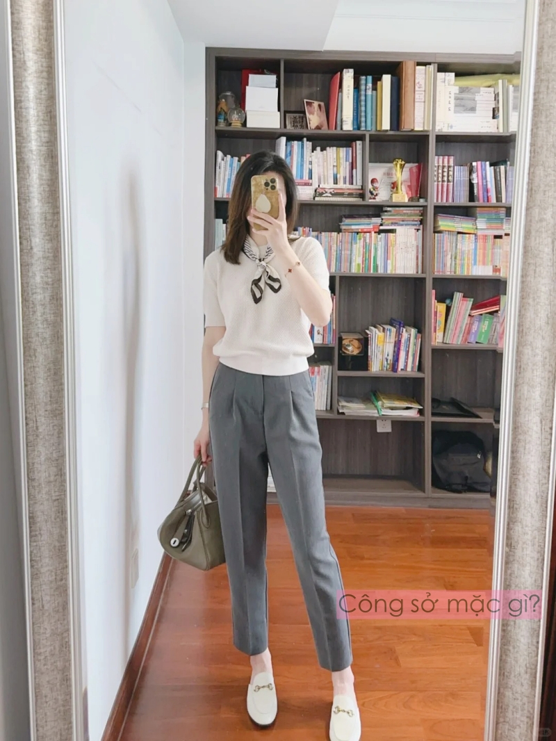 Phụ nữ trưởng thành muốn khí chất nhân đôi, nhất định phải có một chiếc quần côn- Ảnh 13. Phụ nữ trưởng thành muốn khí chất nhân đôi, nhất định phải có một chiếc quần côn- Ảnh 13.