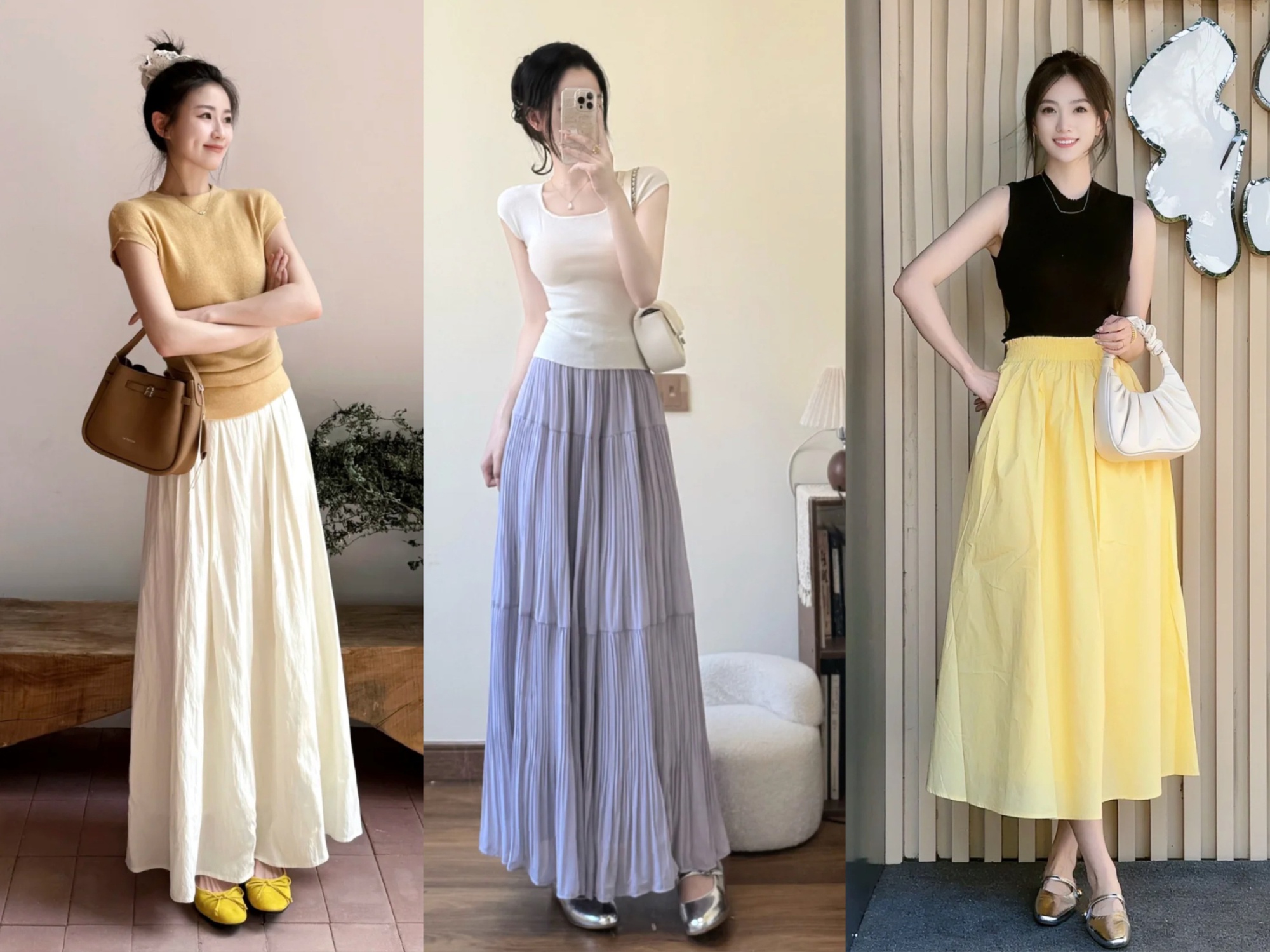 Công thức phối đồ "ngắn + dài" gây sốt, vừa tôn dáng cao vừa gọn người, cứ thế áp dụng thôi!- Ảnh 7. Công thức phối đồ "ngắn + dài" gây sốt, vừa tôn dáng cao vừa gọn người, cứ thế áp dụng thôi!- Ảnh 7.