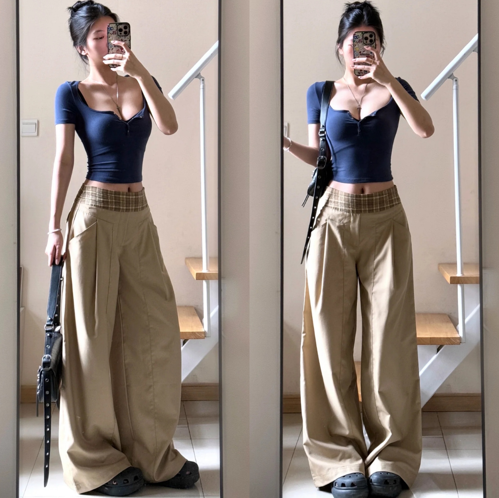Công thức phối đồ "ngắn + dài" gây sốt, vừa tôn dáng cao vừa gọn người, cứ thế áp dụng thôi!- Ảnh 10. Công thức phối đồ "ngắn + dài" gây sốt, vừa tôn dáng cao vừa gọn người, cứ thế áp dụng thôi!- Ảnh 10.