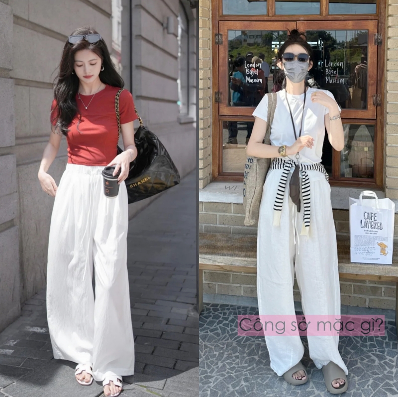 Phụ nữ 40+ nên có ít nhất một chiếc quần trắng: Bí quyết mặc đẹp, xem bong da truc tiep nhanh nhat lịch mà không gò bó- Ảnh 6.
