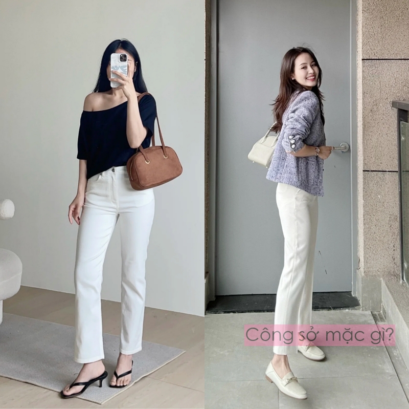 Phụ nữ 40+ nên có ít nhất một chiếc quần trắng: Bí quyết mặc đẹp, xem bong da truc tiep nhanh nhat lịch mà không gò bó- Ảnh 4.