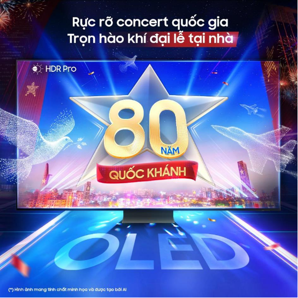 Lên lịch đón Quốc khánh tại nhà với nhiều hoạt động hấp dẫn cùng Samsung AI TV- Ảnh 7. Lên lịch đón Quốc khánh tại nhà với nhiều hoạt động hấp dẫn cùng Samsung AI TV- Ảnh 7.