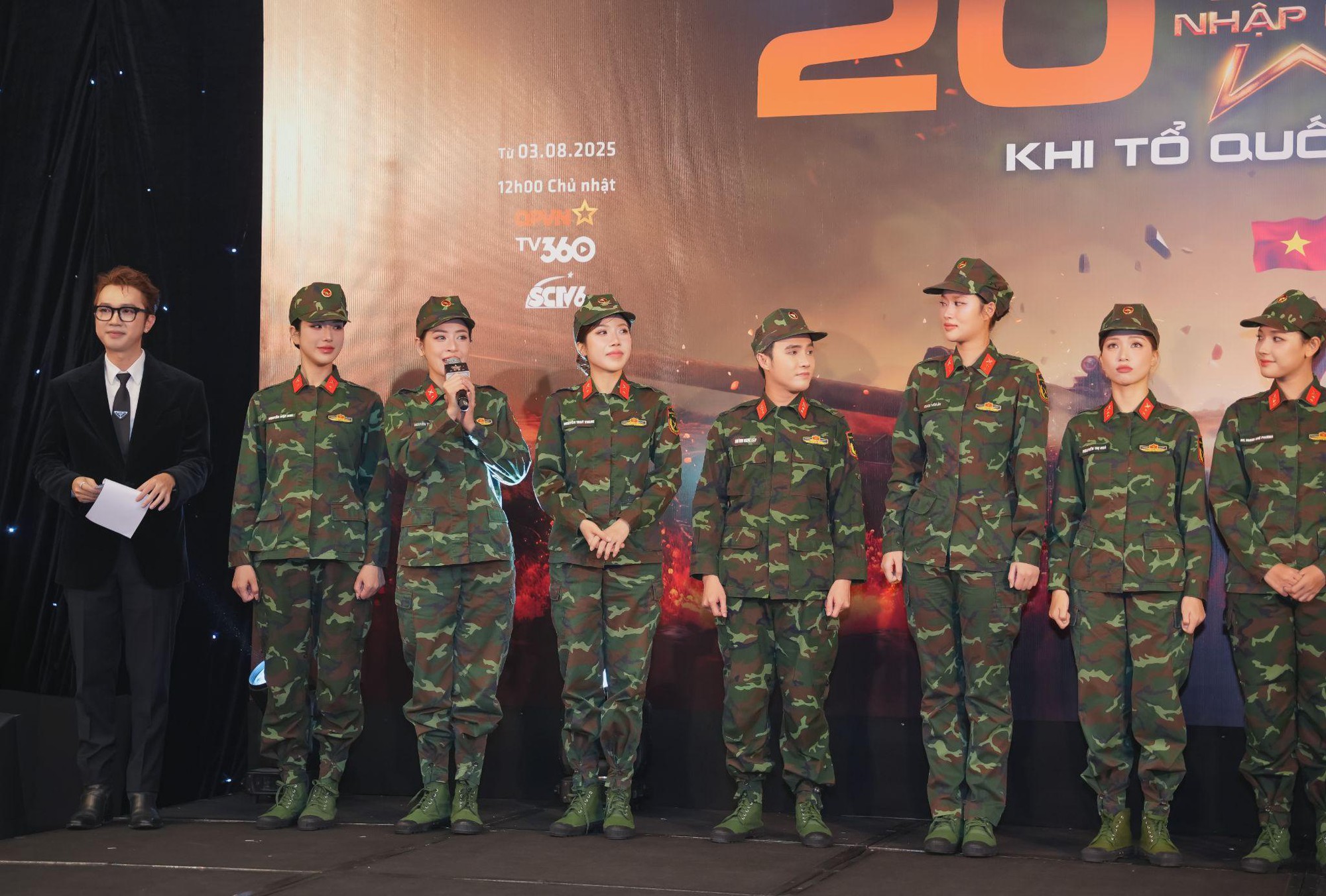 “Sao nhập ngũ 2025 - Khi Tổ quốc gọi tên” lan tỏa tinh thần yêu nước, ca ngợi hình ảnh "Bộ đội cụ Hồ".- Ảnh 1. “Sao nhập ngũ 2025 - Khi Tổ quốc gọi tên” lan tỏa tinh thần yêu nước, ca ngợi hình ảnh "Bộ đội cụ Hồ".- Ảnh 1.