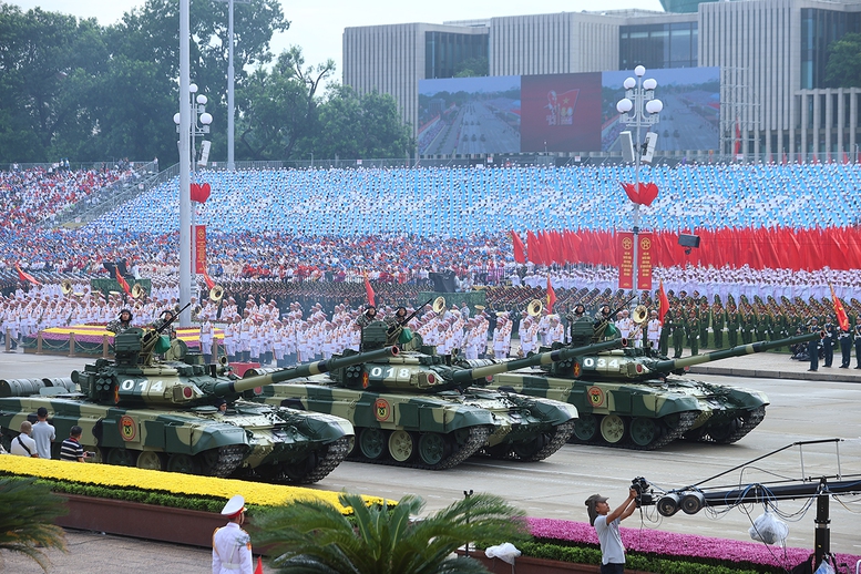 TỔNG THUẬT: Lễ Tổng duyệt chương trình diễu binh, diễu hành kỷ niệm 80 năm Quốc khánh 2/9- Ảnh 42. TỔNG THUẬT: Lễ Tổng duyệt chương trình diễu binh, diễu hành kỷ niệm 80 năm Quốc khánh 2/9- Ảnh 42.