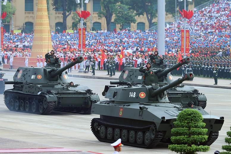 TỔNG THUẬT: Lễ Tổng duyệt chương trình diễu binh, diễu hành kỷ niệm 80 năm Quốc khánh 2/9- Ảnh 45. TỔNG THUẬT: Lễ Tổng duyệt chương trình diễu binh, diễu hành kỷ niệm 80 năm Quốc khánh 2/9- Ảnh 45.