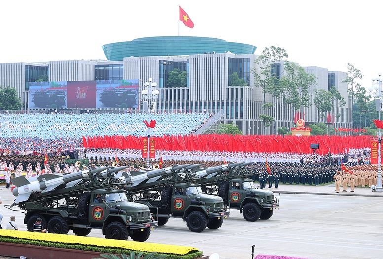 TỔNG THUẬT: Lễ Tổng duyệt chương trình diễu binh, diễu hành kỷ niệm 80 năm Quốc khánh 2/9- Ảnh 48. TỔNG THUẬT: Lễ Tổng duyệt chương trình diễu binh, diễu hành kỷ niệm 80 năm Quốc khánh 2/9- Ảnh 48.