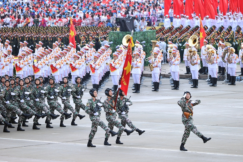 TỔNG THUẬT: Lễ Tổng duyệt chương trình diễu binh, diễu hành kỷ niệm 80 năm Quốc khánh 2/9- Ảnh 19. TỔNG THUẬT: Lễ Tổng duyệt chương trình diễu binh, diễu hành kỷ niệm 80 năm Quốc khánh 2/9- Ảnh 19.