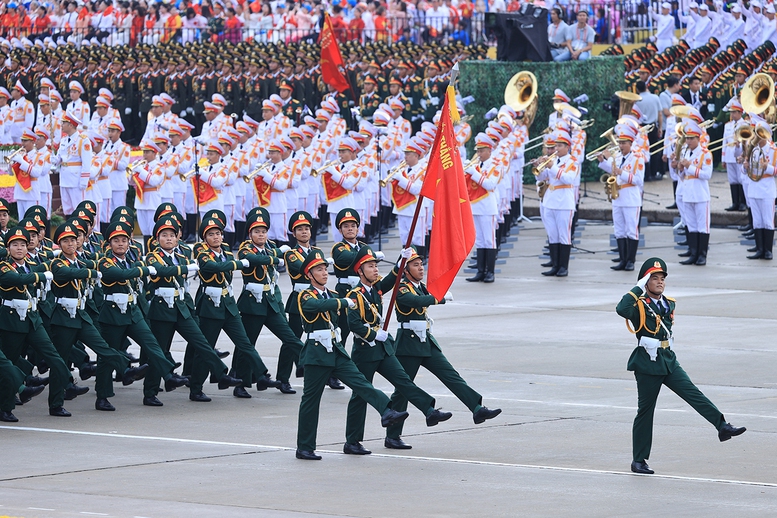 TỔNG THUẬT: Lễ Tổng duyệt chương trình diễu binh, diễu hành kỷ niệm 80 năm Quốc khánh 2/9- Ảnh 13. TỔNG THUẬT: Lễ Tổng duyệt chương trình diễu binh, diễu hành kỷ niệm 80 năm Quốc khánh 2/9- Ảnh 13.