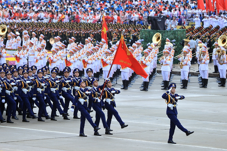 TỔNG THUẬT: Lễ Tổng duyệt chương trình diễu binh, diễu hành kỷ niệm 80 năm Quốc khánh 2/9- Ảnh 12. TỔNG THUẬT: Lễ Tổng duyệt chương trình diễu binh, diễu hành kỷ niệm 80 năm Quốc khánh 2/9- Ảnh 12.