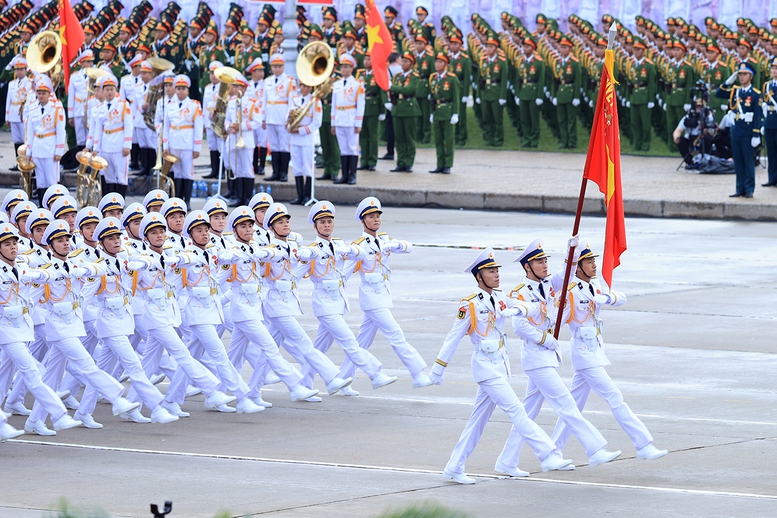 TỔNG THUẬT: Lễ Tổng duyệt chương trình diễu binh, diễu hành kỷ niệm 80 năm Quốc khánh 2/9- Ảnh 9. TỔNG THUẬT: Lễ Tổng duyệt chương trình diễu binh, diễu hành kỷ niệm 80 năm Quốc khánh 2/9- Ảnh 9.