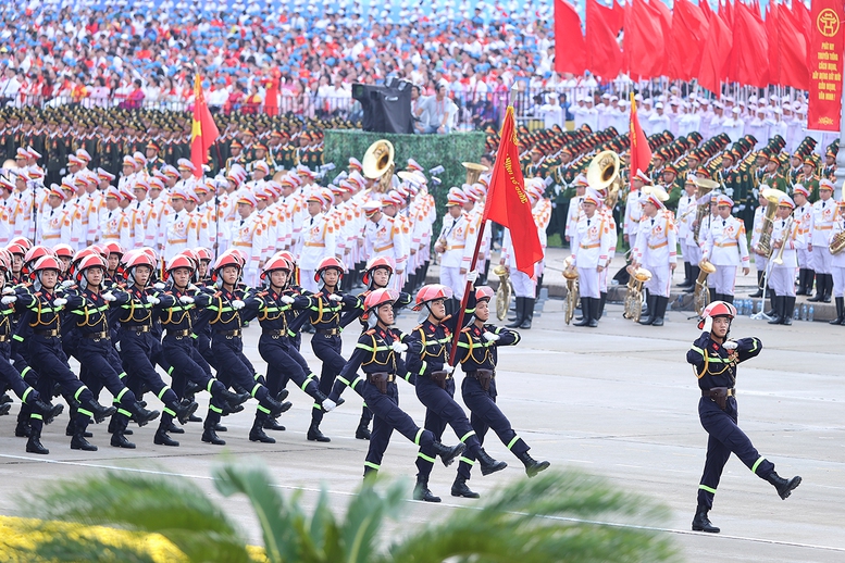 TỔNG THUẬT: Lễ Tổng duyệt chương trình diễu binh, diễu hành kỷ niệm 80 năm Quốc khánh 2/9- Ảnh 35. TỔNG THUẬT: Lễ Tổng duyệt chương trình diễu binh, diễu hành kỷ niệm 80 năm Quốc khánh 2/9- Ảnh 35.