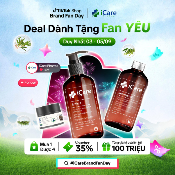 Icare Pharma: Hành trình tận tâm đồng hành cùng người Việt thoát khỏi nỗi lo gàu ngứa- Ảnh 4. Icare Pharma: Hành trình tận tâm đồng hành cùng người Việt thoát khỏi nỗi lo gàu ngứa- Ảnh 4.