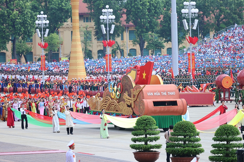 TỔNG THUẬT: Lễ Tổng duyệt chương trình diễu binh, diễu hành kỷ niệm 80 năm Quốc khánh 2/9- Ảnh 59. TỔNG THUẬT: Lễ Tổng duyệt chương trình diễu binh, diễu hành kỷ niệm 80 năm Quốc khánh 2/9- Ảnh 59.