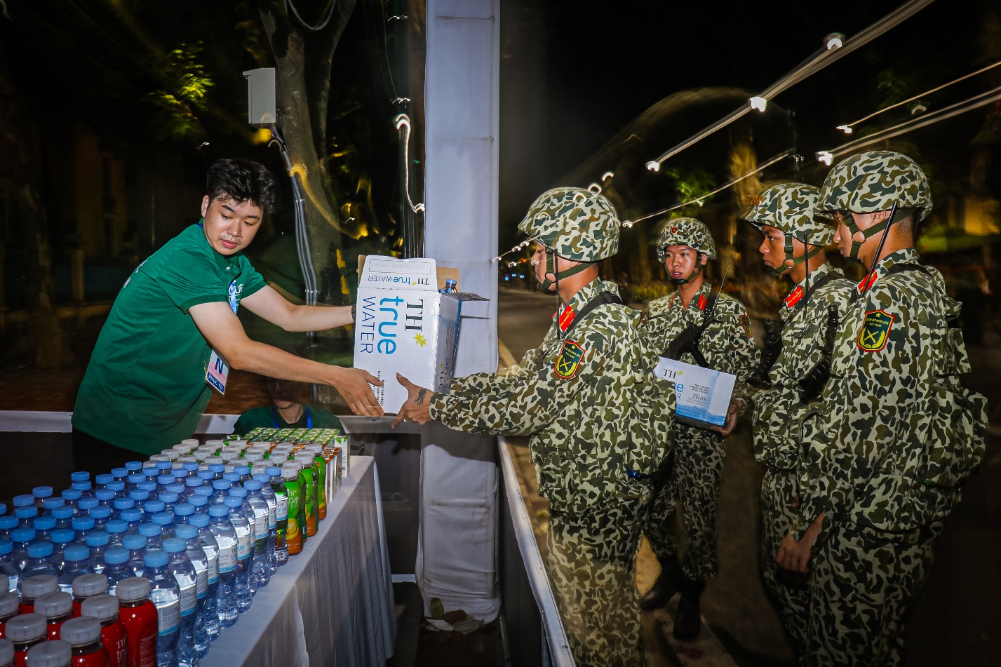 Một đêm không ngủ của lực lượng diễu truc tiep bong da vtv6, diễu hành- Ảnh 4.