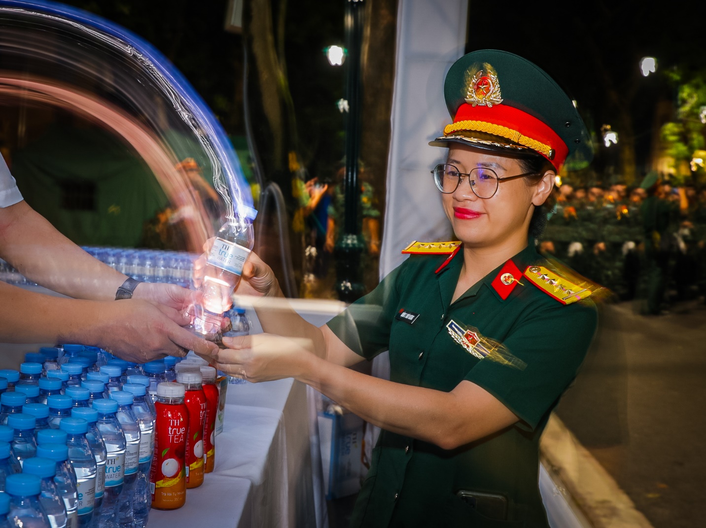 Một đêm không ngủ của lực lượng diễu truc tiep bong da vtv6, diễu hành- Ảnh 8.