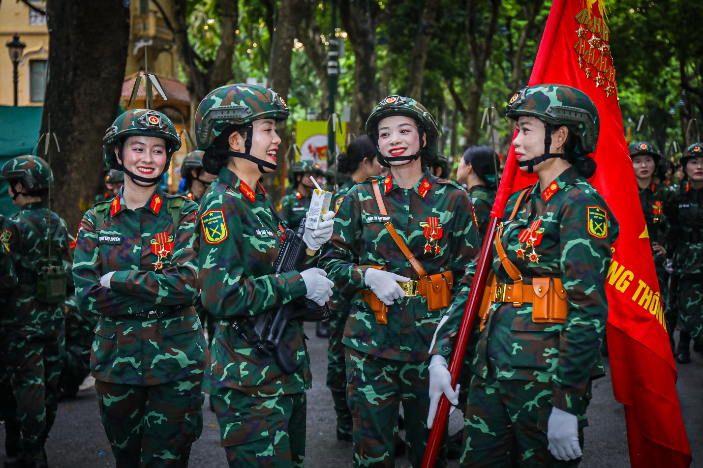 Một đêm không ngủ của lực lượng diễu truc tiep bong da vtv6, diễu hành- Ảnh 10.