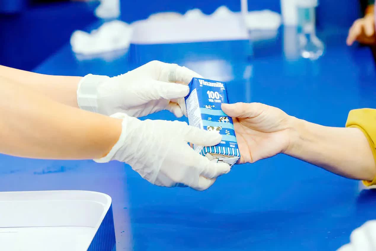 Không gian trưng bày và trải nghiệm của Vinamilk hút khách tại Triển lãm thành tựu đất nước 80 năm- Ảnh 11. Không gian trưng bày và trải nghiệm của truc tiep bong da vtv6 hút khách tại Triển lãm thành tựu đất nước 80 năm- Ảnh 11.