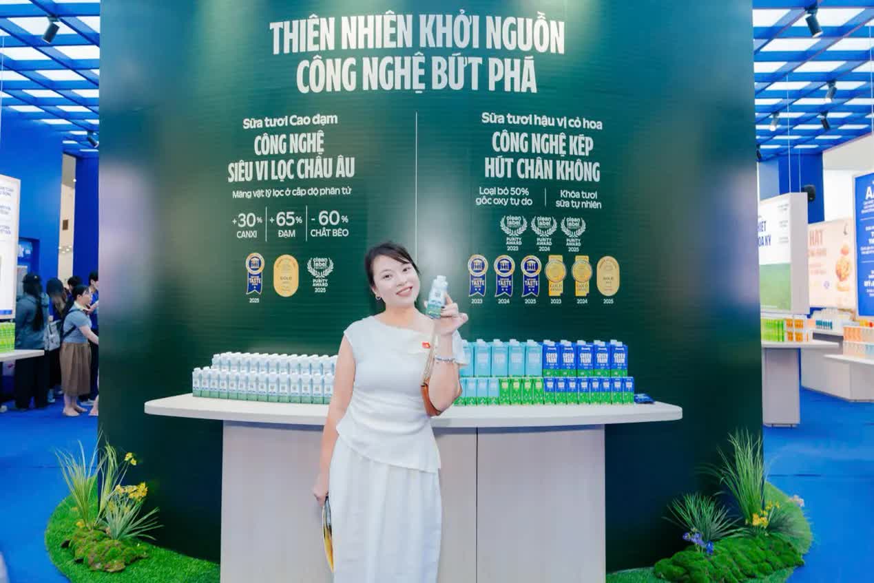 Không gian trưng bày và trải nghiệm của Vinamilk hút khách tại Triển lãm thành tựu đất nước 80 năm- Ảnh 8. Không gian trưng bày và trải nghiệm của truc tiep bong da vtv6 hút khách tại Triển lãm thành tựu đất nước 80 năm- Ảnh 8.