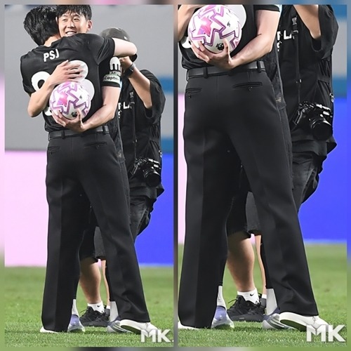 Trận đấu chia tay Son Heung Min hóa lễ trao giải: Park Seo Joon - 2NE1 nô nức check-in, 1 sao nữ tái hiện clip "kiss cam" tai tiếng toàn cầu- Ảnh 4. Trận đấu chia tay Son Heung Min hóa lễ trao giải: Park Seo Joon - 2NE1 nô nức check-in, 1 sao nữ tái hiện clip "kiss cam" tai tiếng toàn cầu- Ảnh 4.