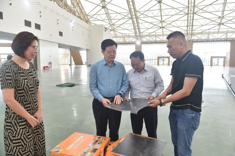 Đẩy nhanh tiến độ triển khai Triển lãm kỷ niệm 80 năm Ngày Quốc khánh- Ảnh 3. Đẩy nhanh tiến độ triển khai Triển lãm kỷ niệm 80 năm Ngày Quốc khánh- Ảnh 3.