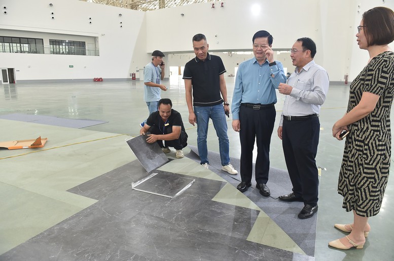 Đẩy nhanh tiến độ triển khai Triển lãm kỷ niệm 80 năm Ngày Quốc khánh- Ảnh 2. Đẩy nhanh tiến độ triển khai Triển lãm kỷ niệm 80 năm Ngày Quốc khánh- Ảnh 2.