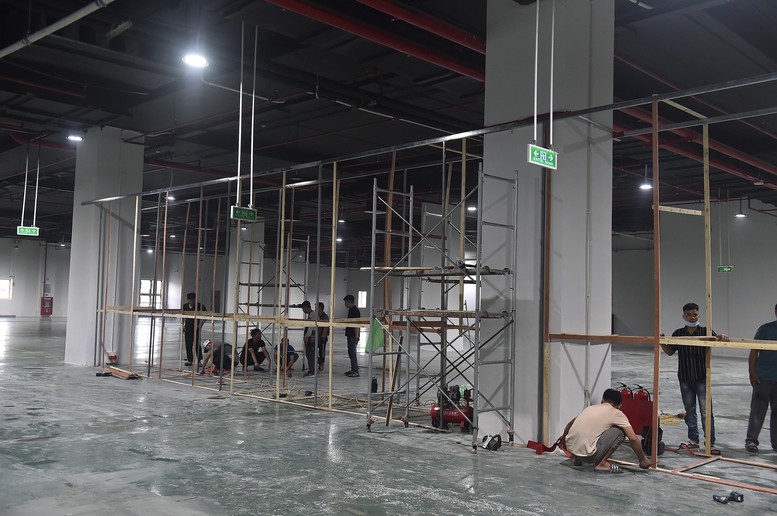 Đẩy nhanh tiến độ triển khai Triển lãm kỷ niệm 80 năm Ngày Quốc khánh- Ảnh 6. Đẩy nhanh tiến độ triển khai Triển lãm kỷ niệm 80 năm Ngày Quốc khánh- Ảnh 6.