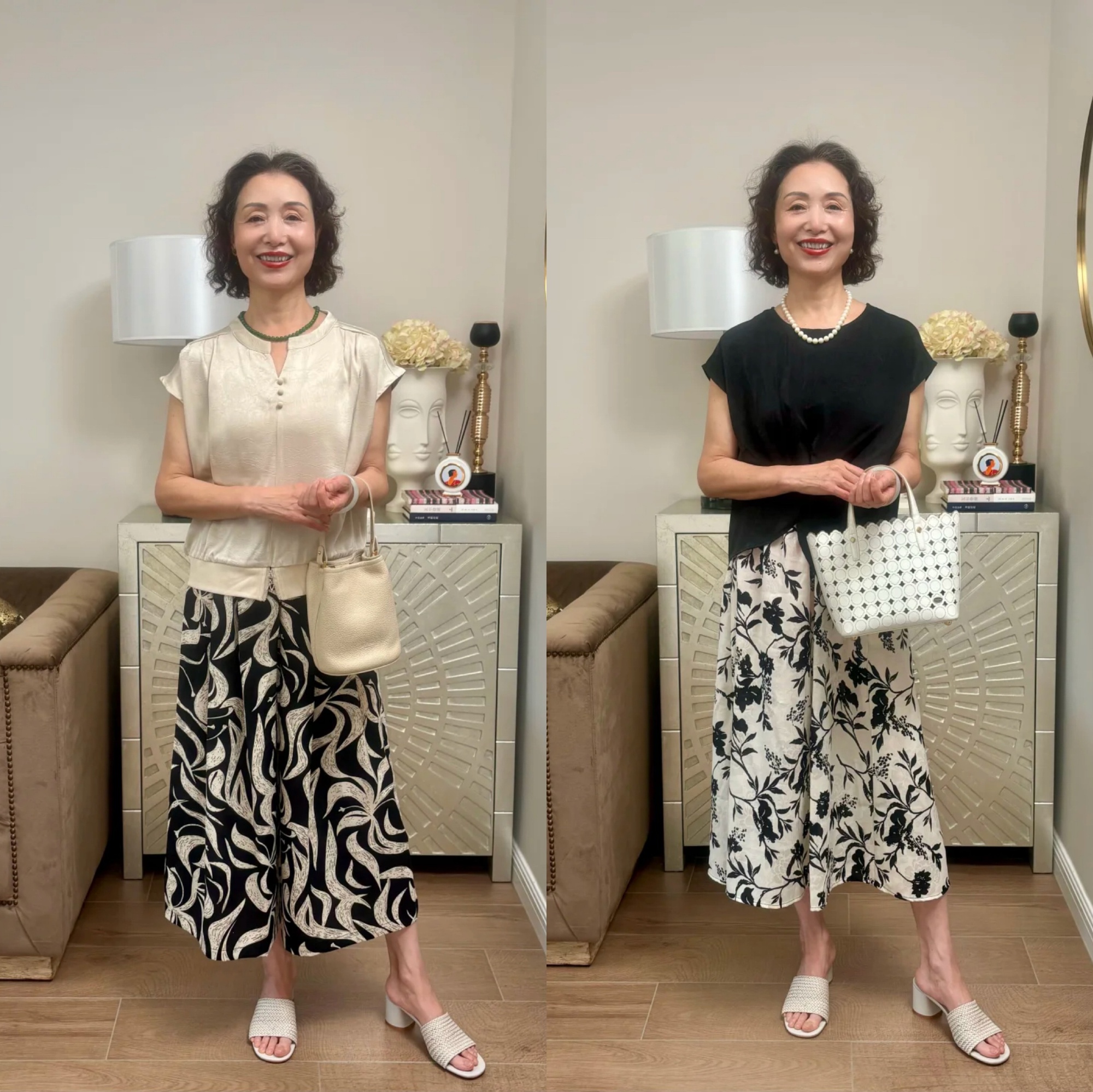 Khi phụ nữ 40+ diện váy hoa, thời gian bỗng trở thành điểm cộng quyến rũ- Ảnh 10.