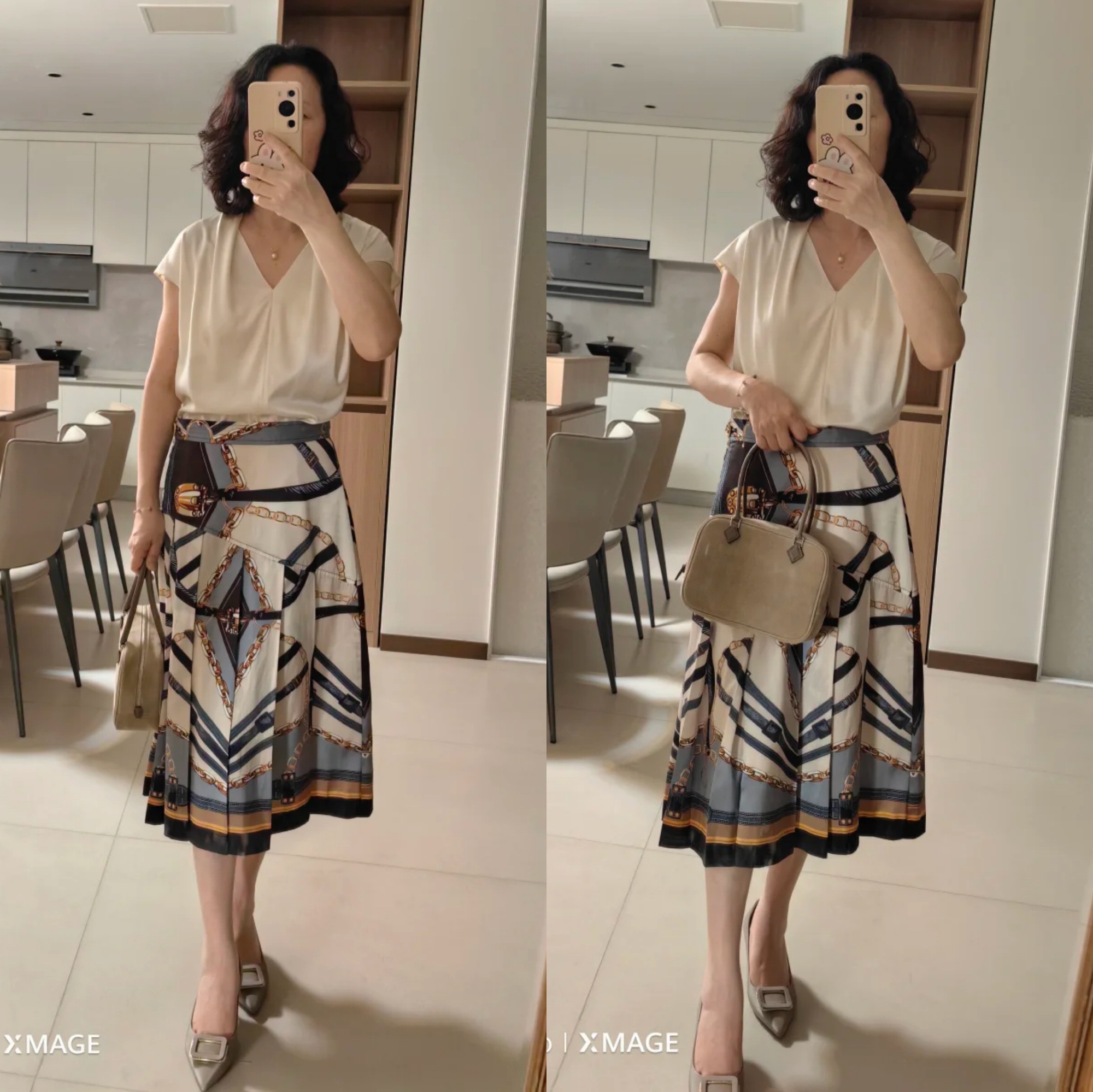 Khi phụ nữ 40+ diện váy hoa, thời gian bỗng trở thành điểm cộng quyến rũ- Ảnh 8.