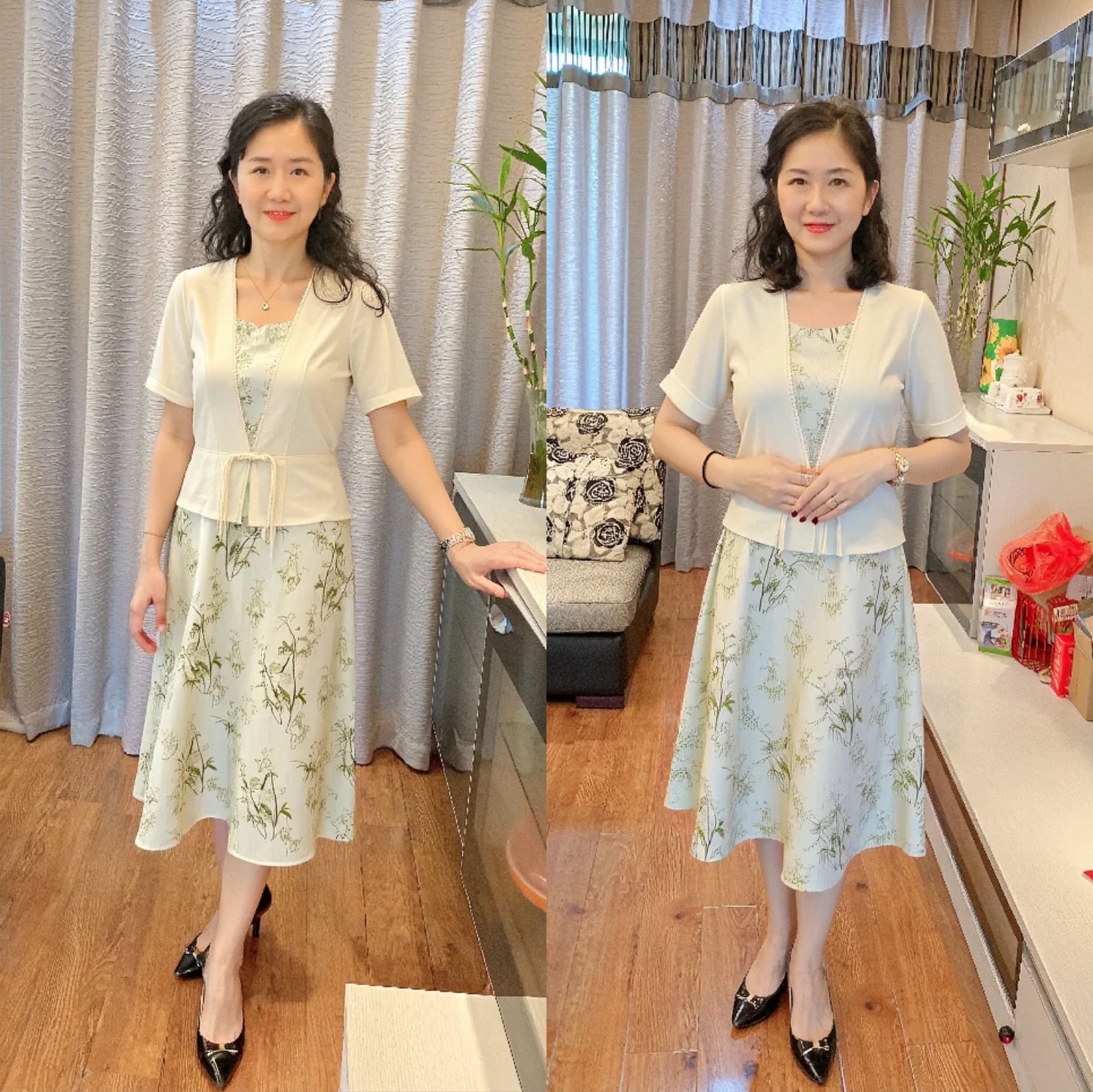 Khi phụ nữ 40+ diện váy hoa, thời gian bỗng trở thành điểm cộng quyến rũ- Ảnh 6.