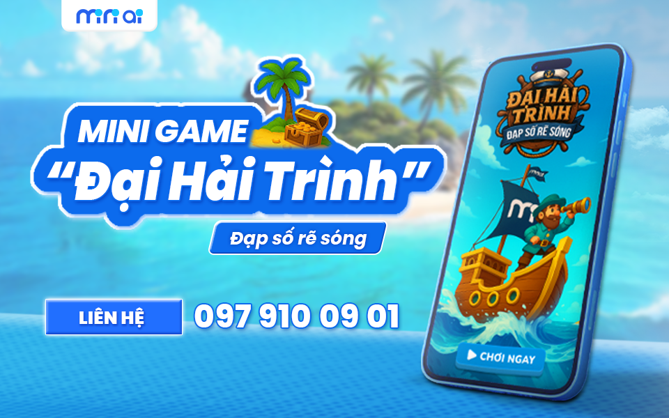 Mini AI ra mắt cuộc thi “Đại Hải Trình - Đạp số rẽ sóng”: Sân chơi giúp hiểu đúng thuế, vận hành doanh nghiệp- Ảnh 1. Mini AI ra mắt cuộc thi “Đại Hải Trình - Đạp số rẽ sóng”: Sân chơi giúp hiểu đúng thuế, vận hành doanh nghiệp- Ảnh 1.