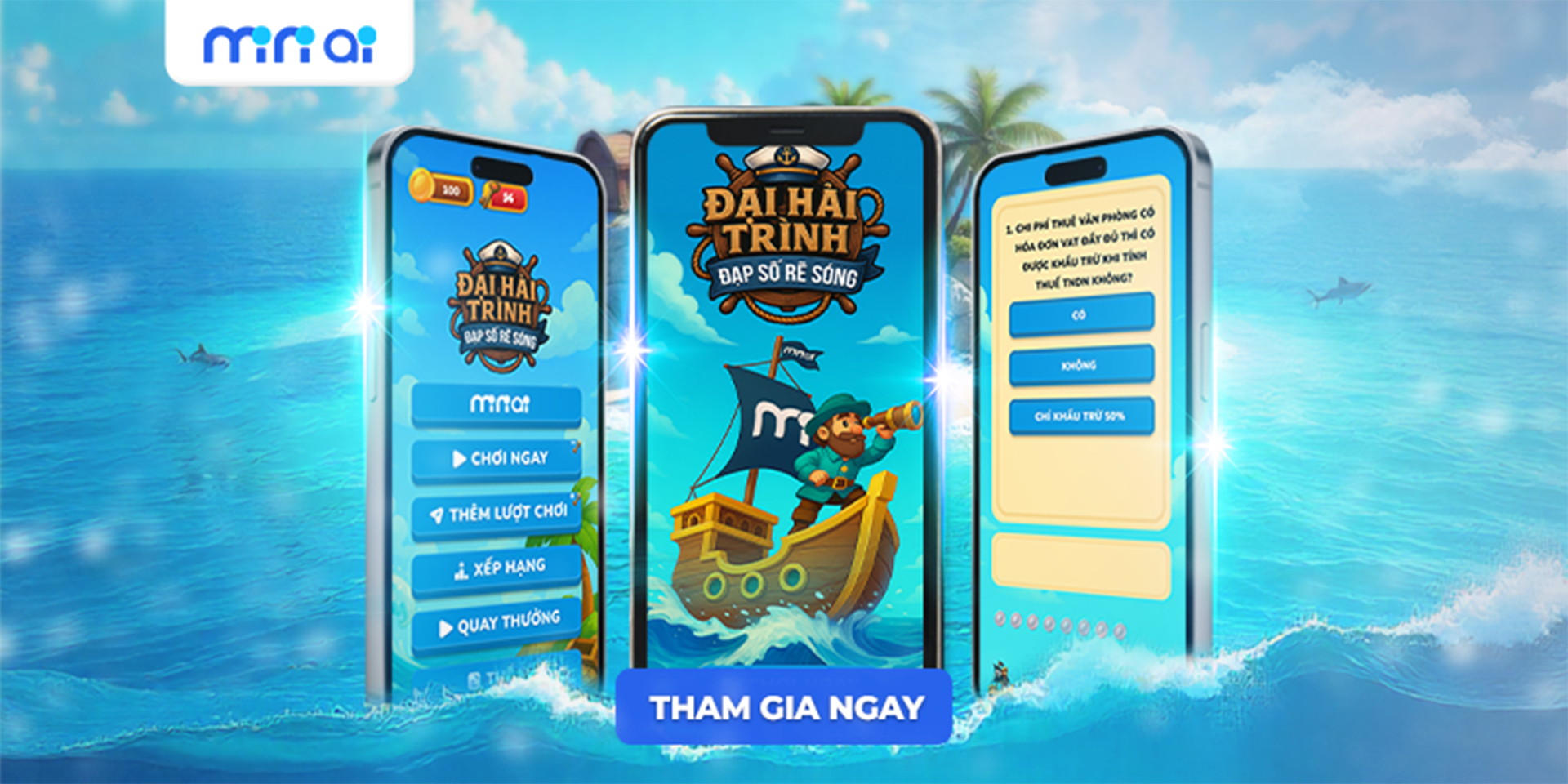 Mini AI ra mắt cuộc thi “Đại Hải Trình - Đạp số rẽ sóng”: Sân chơi giúp hiểu đúng thuế, vận hành doanh nghiệp- Ảnh 2. Mini AI ra mắt cuộc thi “Đại Hải Trình - Đạp số rẽ sóng”: Sân chơi giúp hiểu đúng thuế, vận hành doanh nghiệp- Ảnh 2.