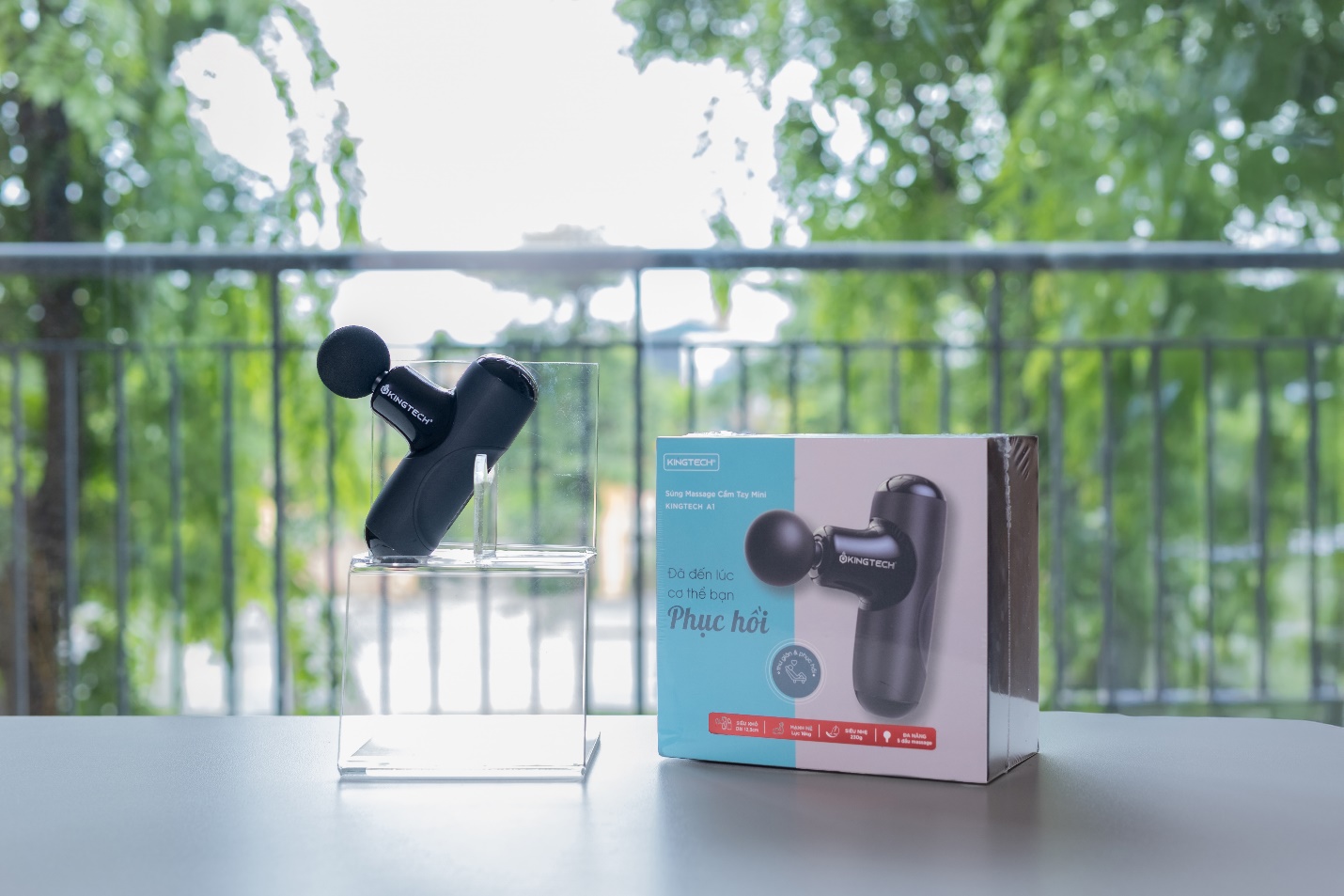 Súng massage cầm tay Mini Mini KINGTECH A1: Sức mạnh phục hồi trong lòng bàn tay- Ảnh 2.