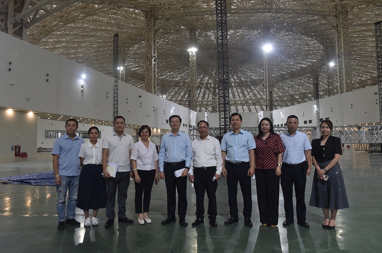 Tập trung cao độ, bảo đảm tiến độ Triển lãm kỷ niệm 80 năm Ngày Quốc khánh- Ảnh 2.