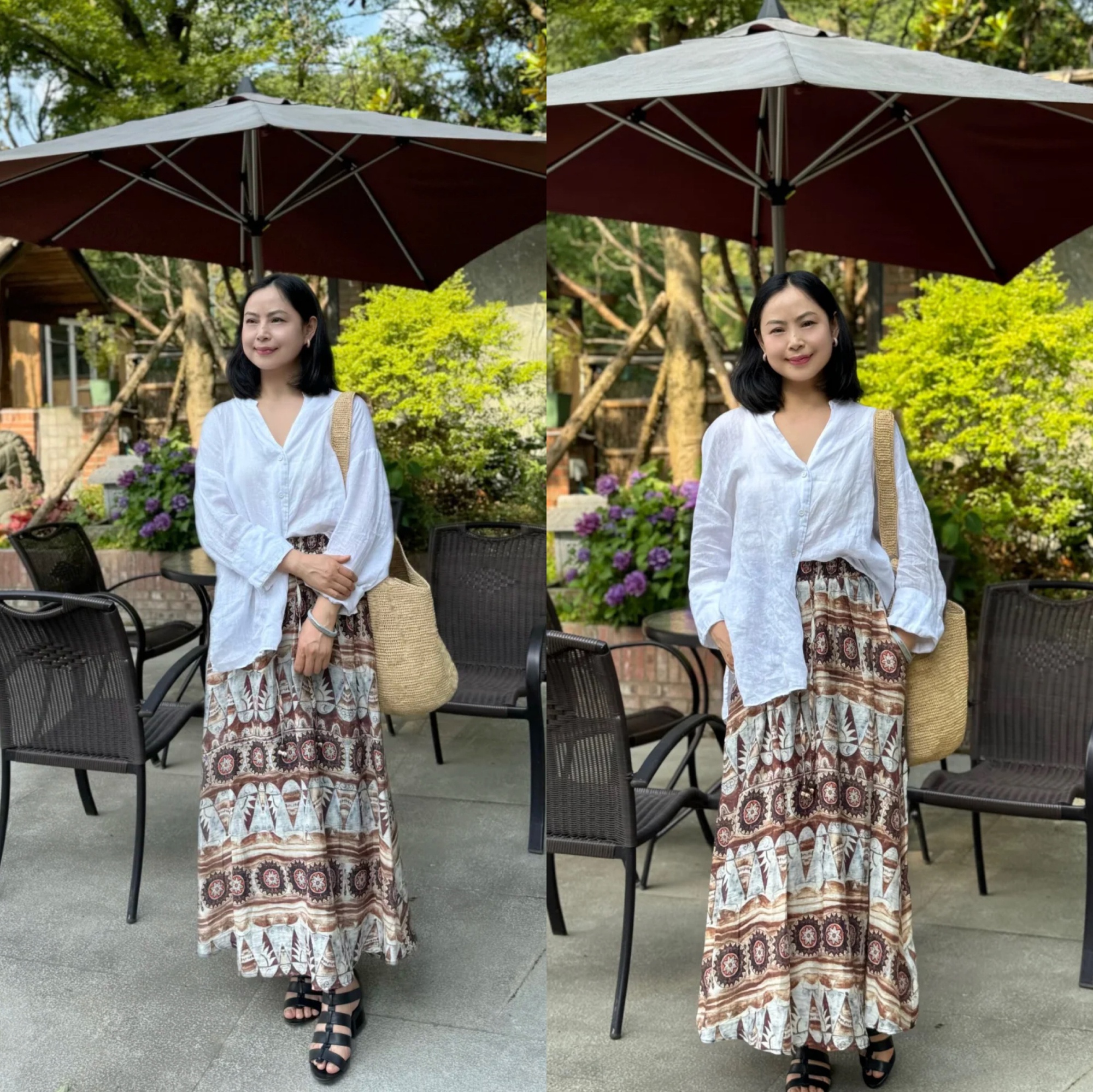 Gợi ý phối đồ phong cách thanh lịch trưởng thành cho phụ nữ 40+ dáng đầy đặn, set nào cũng đẹp mê- Ảnh 8.