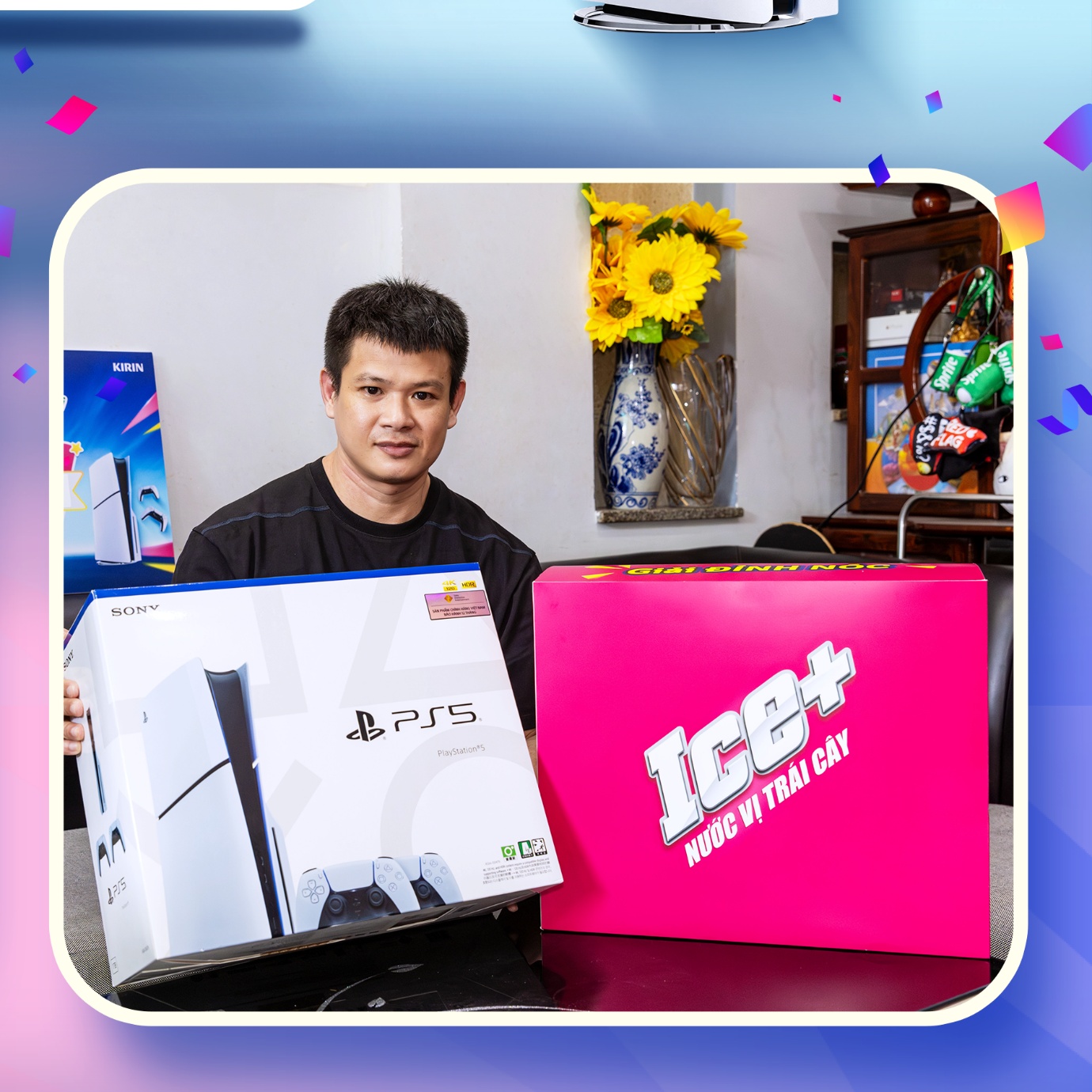 Chai Ice+ khuấy đảo cả mùa hè: Hội bạn trẻ “vỡ òa” khi PS5, Nintendo chính thức về tay!- Ảnh 1.