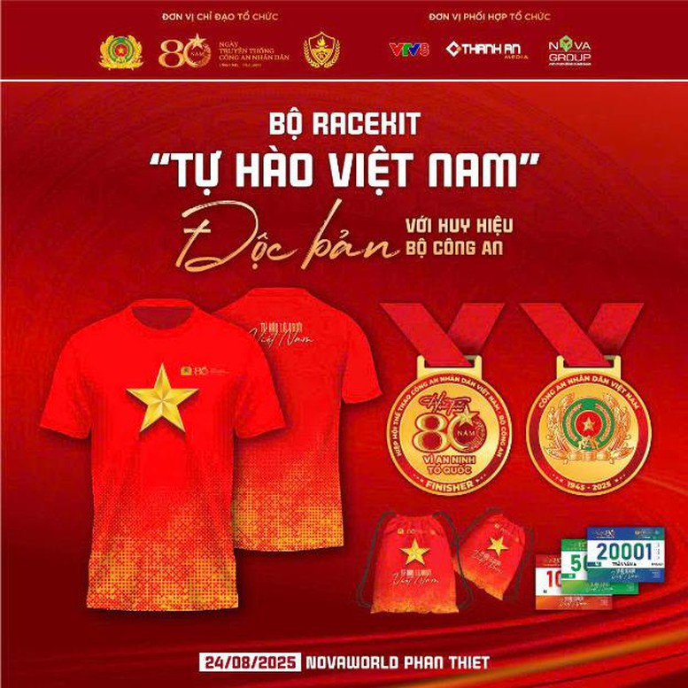 Sắp diễn ra Giải chạy ‘Hành trình 80 năm vì An ninh Tổ quốc’- Ảnh 2. Sắp diễn ra Giải chạy ‘Hành trình 80 năm vì An ninh Tổ quốc’- Ảnh 2.