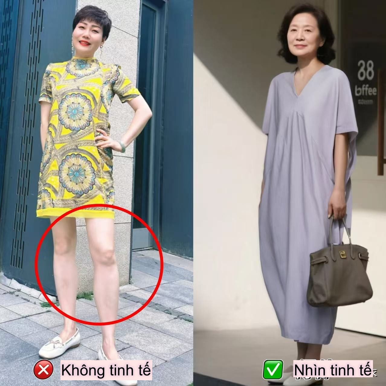 3 điều cấm kỵ trong cách ăn mặc của phụ nữ 40+: Áo quá bó, váy quá ngắn, choàng khăn lụa tùy tiện- Ảnh 9. 3 điều cấm kỵ trong cách ăn mặc của phụ nữ 40+: Áo quá bó, váy quá ngắn, choàng khăn lụa tùy tiện- Ảnh 9.