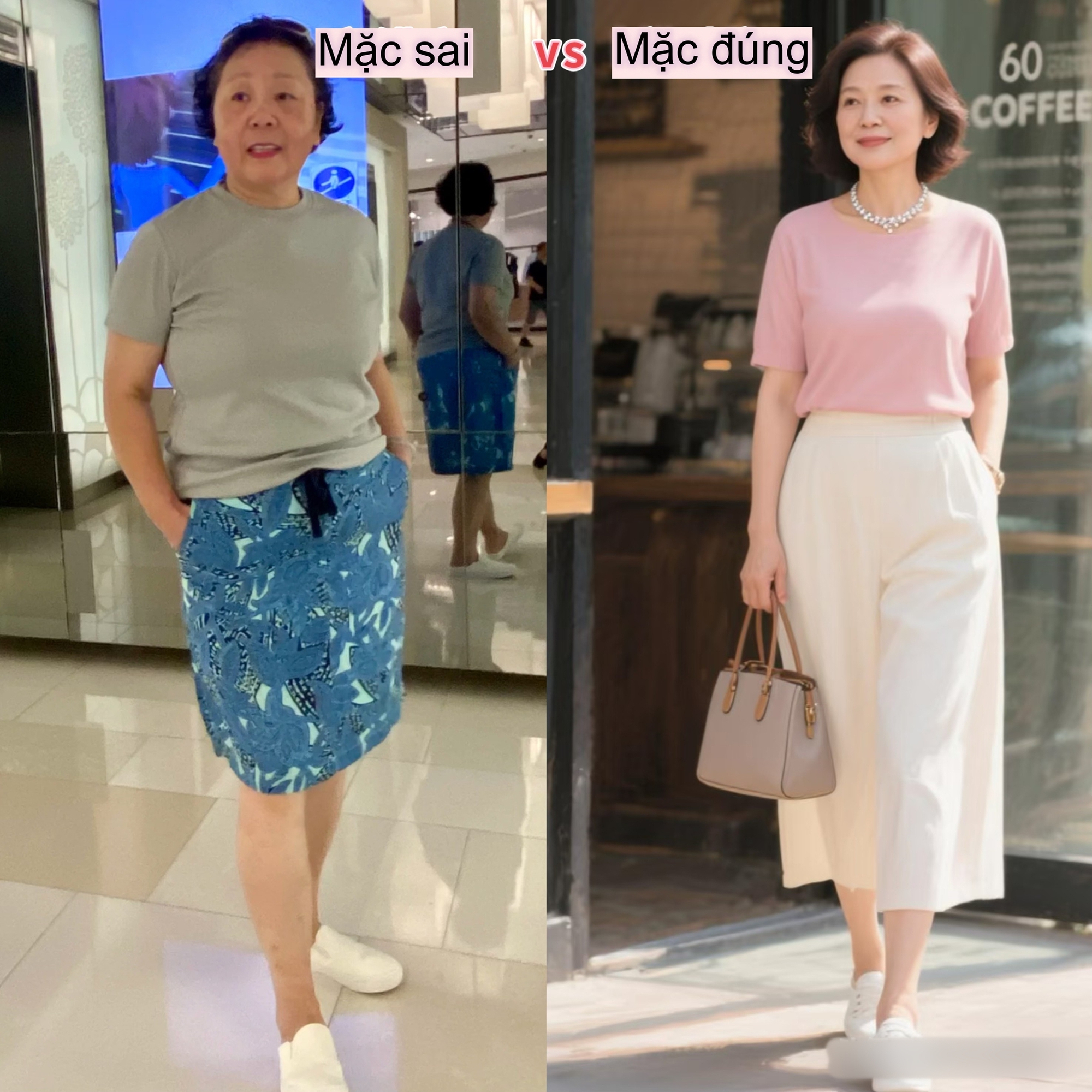 3 điều cấm kỵ trong cách ăn mặc của phụ nữ 40+: Áo quá bó, váy quá ngắn, choàng khăn lụa tùy tiện- Ảnh 3. 3 điều cấm kỵ trong cách ăn mặc của phụ nữ 40+: Áo quá bó, váy quá ngắn, choàng khăn lụa tùy tiện- Ảnh 3.