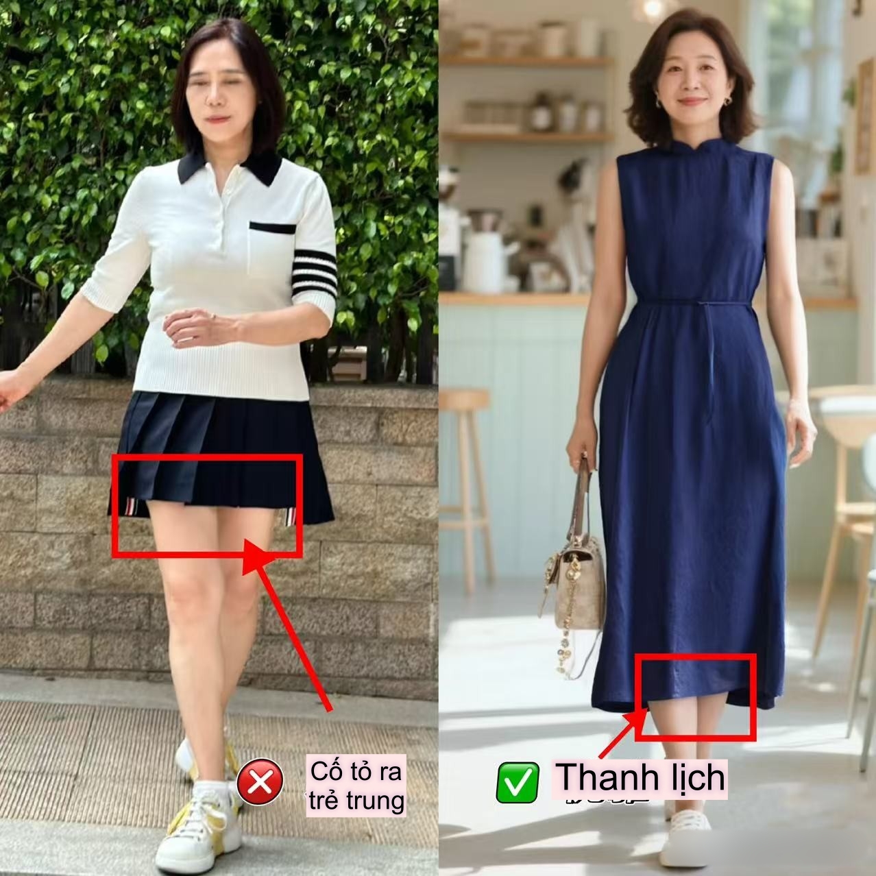 3 điều cấm kỵ trong cách ăn mặc của phụ nữ 40+: Áo quá bó, váy quá ngắn, choàng khăn lụa tùy tiện- Ảnh 10. 3 điều cấm kỵ trong cách ăn mặc của phụ nữ 40+: Áo quá bó, váy quá ngắn, choàng khăn lụa tùy tiện- Ảnh 10.