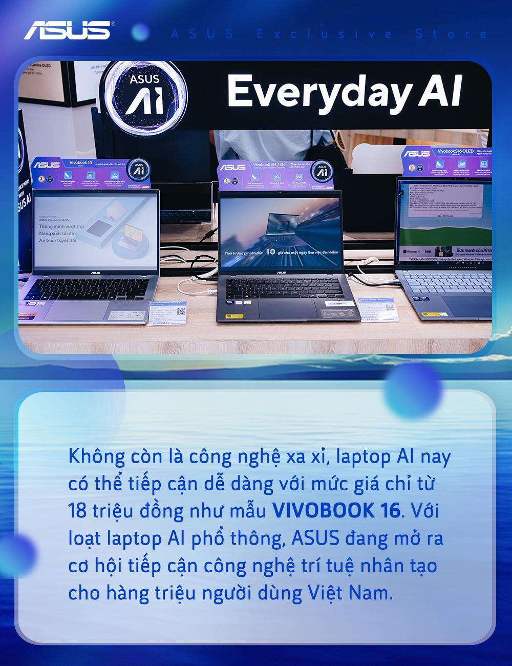 Từ laptop AI 18 triệu đến hơn 140 triệu: Trải nghiệm đa tầng tại Cửa hàng trải nghiệm ASUS- Ảnh 4. Từ laptop AI 18 triệu đến hơn 140 triệu: Trải nghiệm đa tầng tại Cửa hàng trải nghiệm ASUS- Ảnh 4.