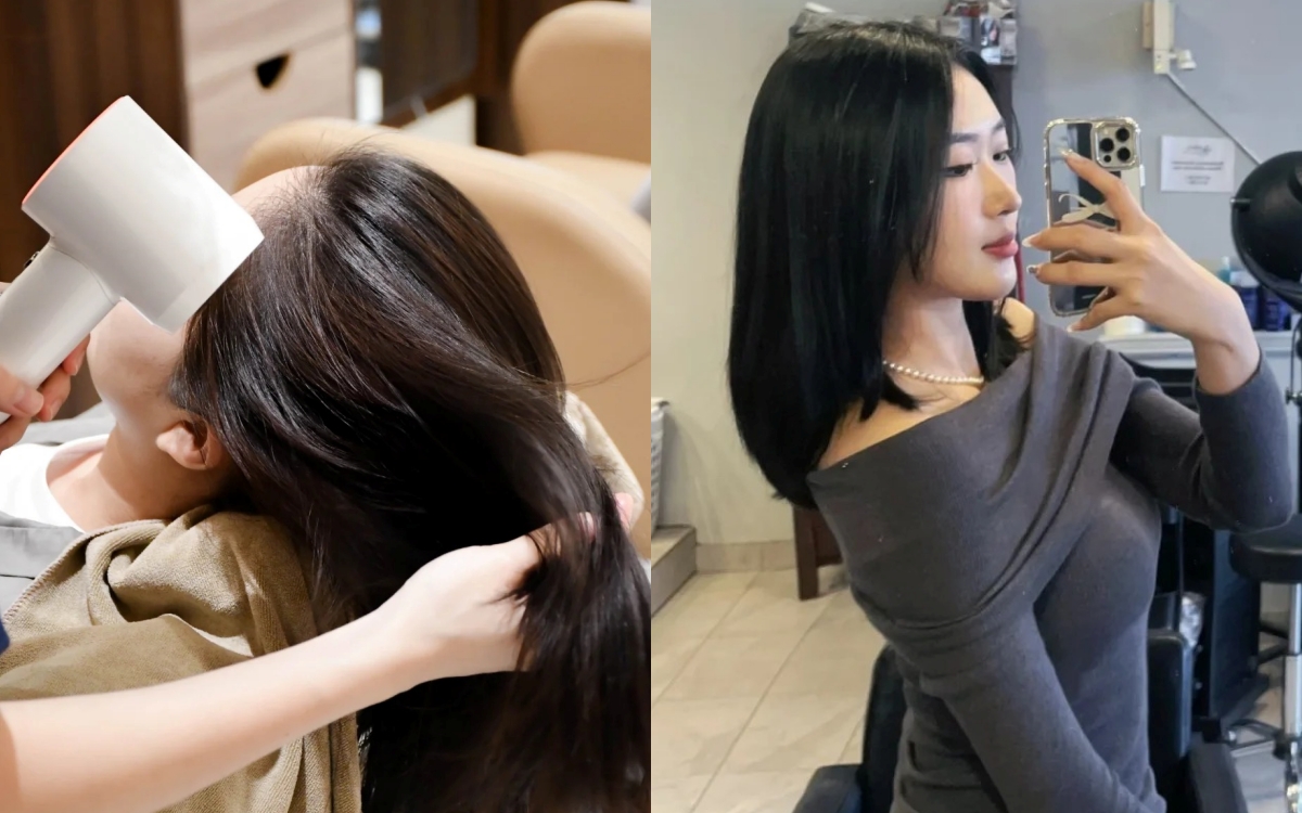 Bí kíp "sấy tóc ngược" của thợ làm tóc để tóc vào nếp mà vẫn chắc khỏe tự nhiên- Ảnh 1. Bí kíp "sấy tóc ngược" của thợ làm tóc để tóc vào nếp mà vẫn chắc khỏe tự nhiên- Ảnh 1.