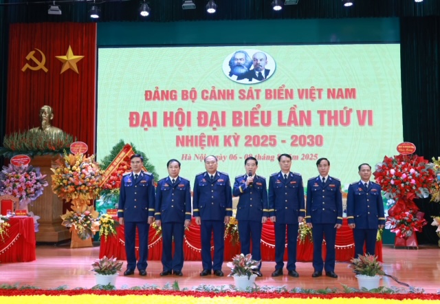 Đại hội đại biểu Đảng bộ Cảnh sát biển Việt Nam lần thứ VI thành công tốt đẹp- Ảnh 2.