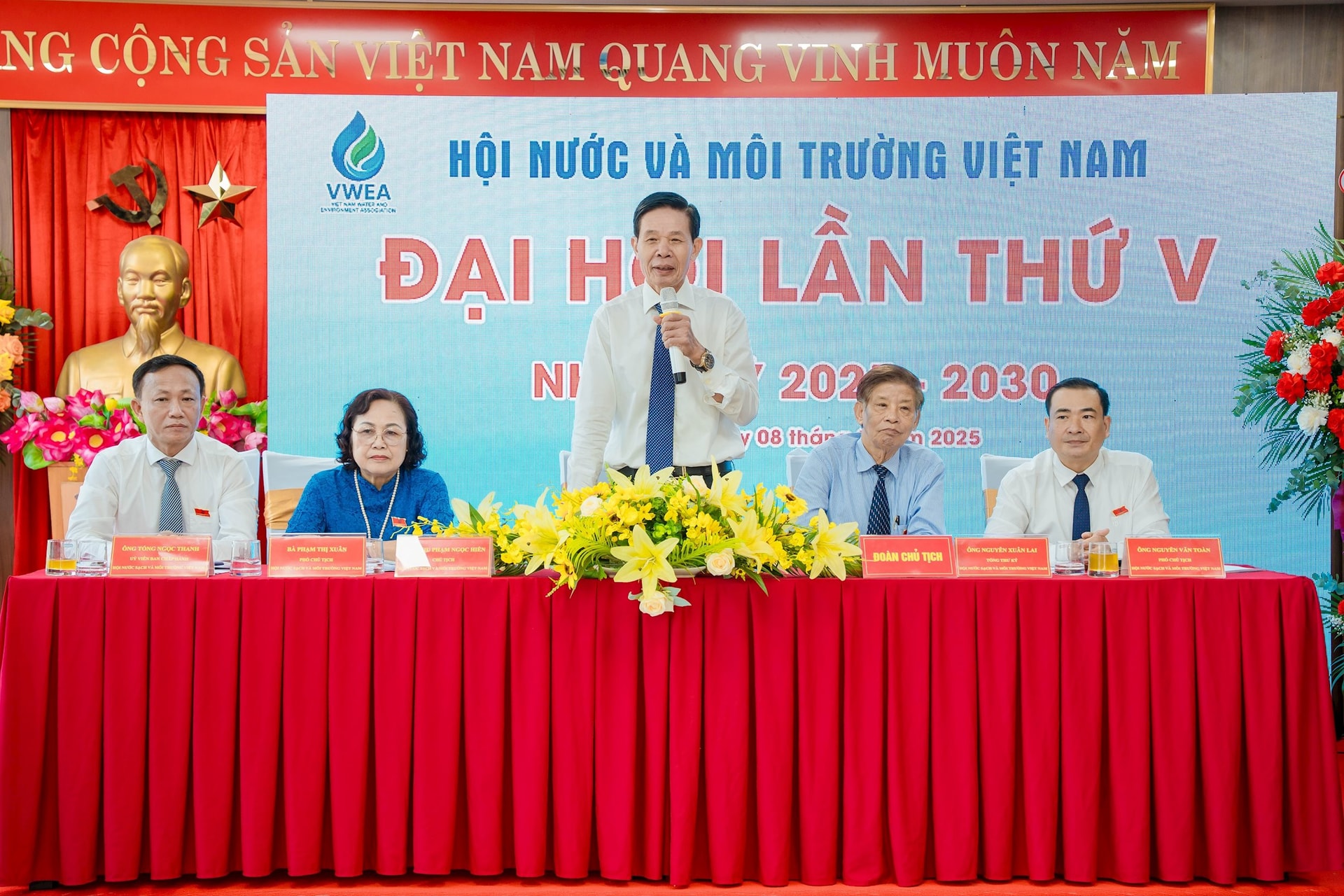 Đại hội Hội Nước và Môi trường Việt Nam lần V, nhiệm kỳ 2025 - 2030 thành công tốt đẹp- Ảnh 2.