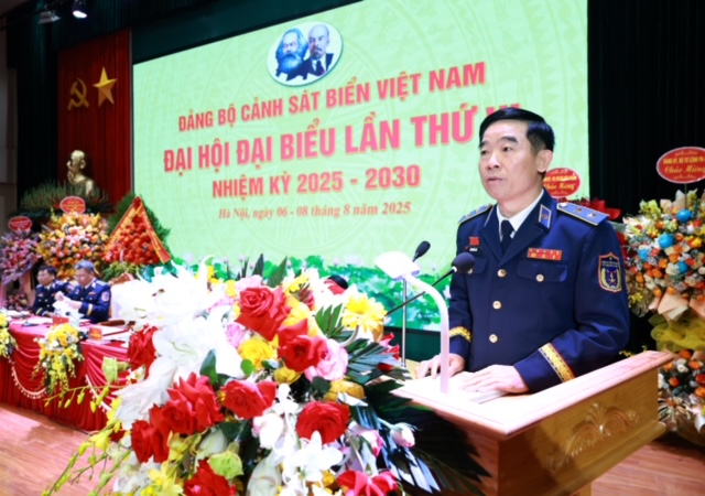 Đại hội đại biểu Đảng bộ Cảnh sát biển Việt Nam lần thứ VI thành công tốt đẹp- Ảnh 8.