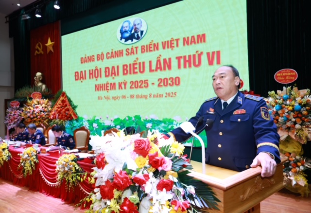 Đại hội đại biểu Đảng bộ Cảnh sát biển Việt Nam lần thứ VI thành công tốt đẹp- Ảnh 7.
