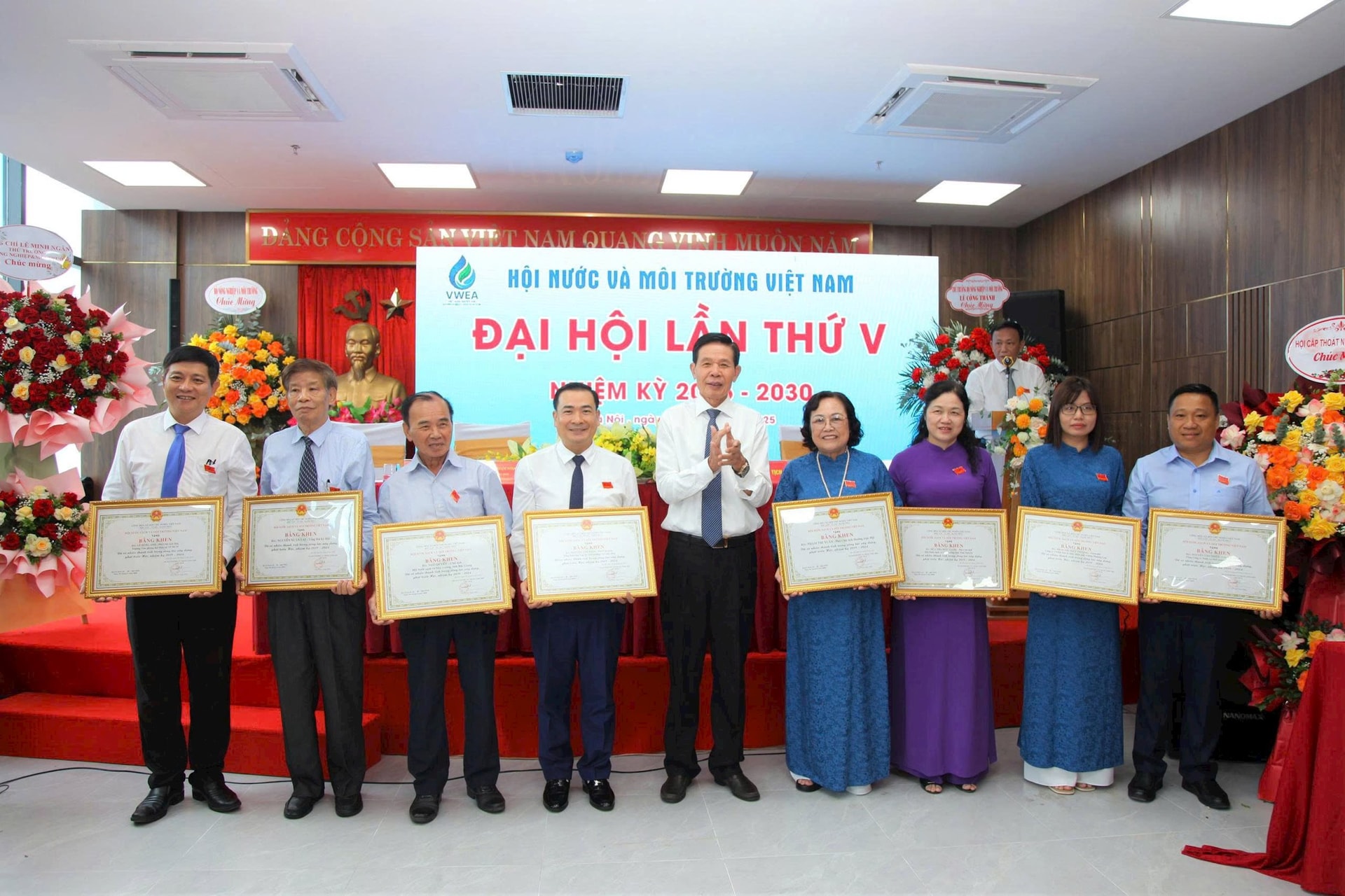 Đại hội Hội Nước và Môi trường Việt Nam lần V, nhiệm kỳ 2025 - 2030 thành công tốt đẹp- Ảnh 20.