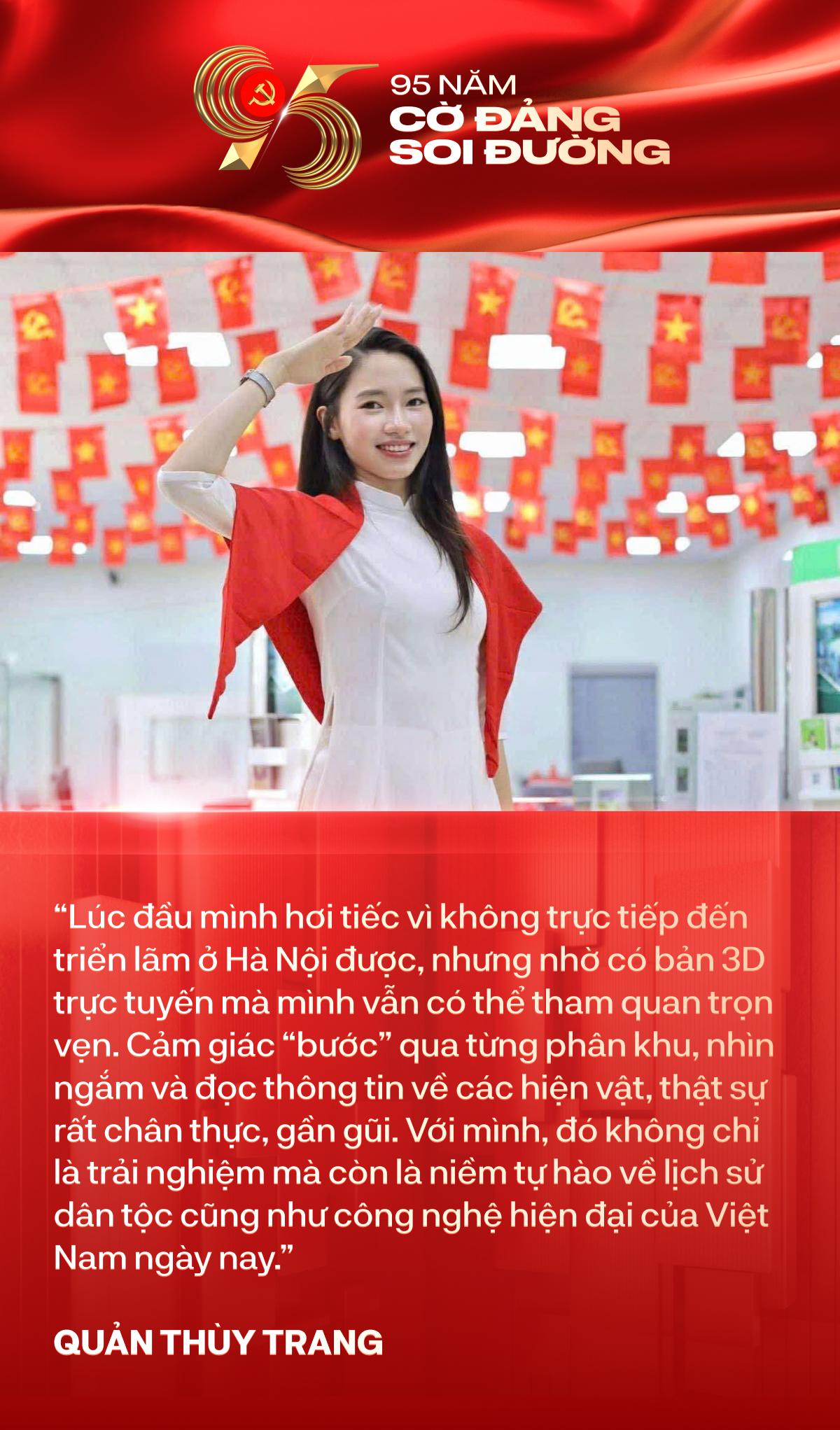 Triển lãm “95 năm Cờ Đảng soi đường” số lich truc tiep bong da ngoai hang anh 360°: Cầu nối để giới trẻ “chạm” vào lịch sử từ mọi khoảng cách địa lý- Ảnh 2.