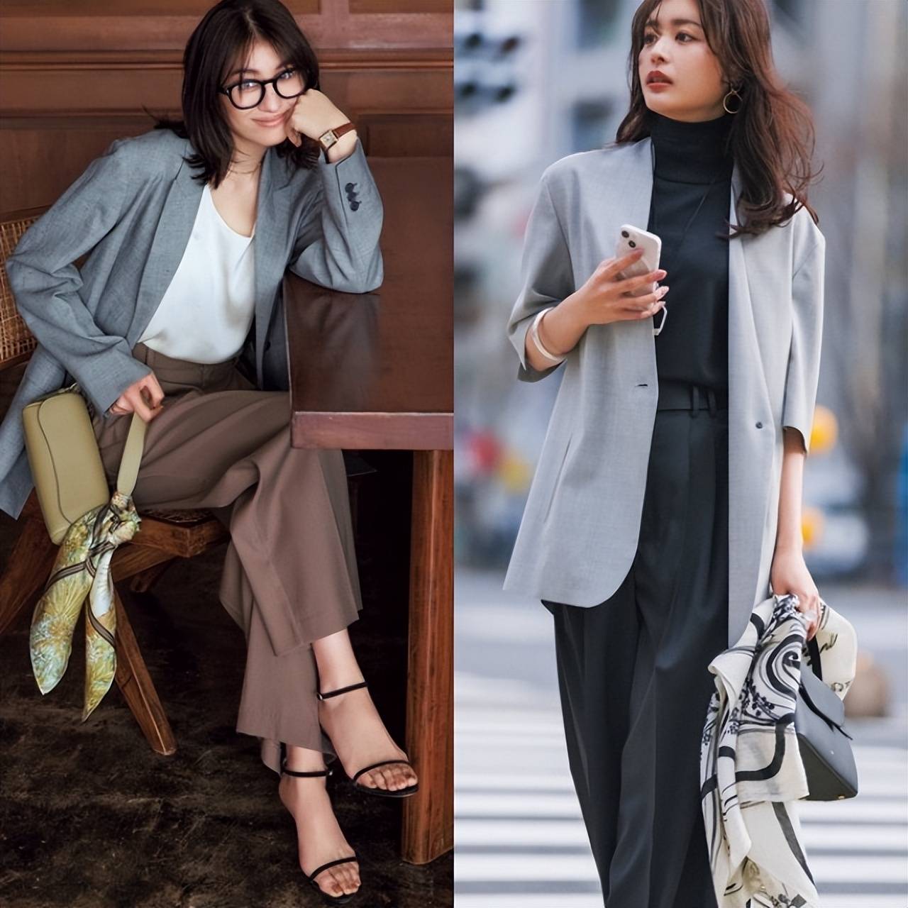 B&iacute; quyết phối đồ với gam x&aacute;m sang trọng: 4 m&ugrave;a đều đẹp, tạm biệt sự qu&ecirc; m&ugrave;a!- Ảnh 7.